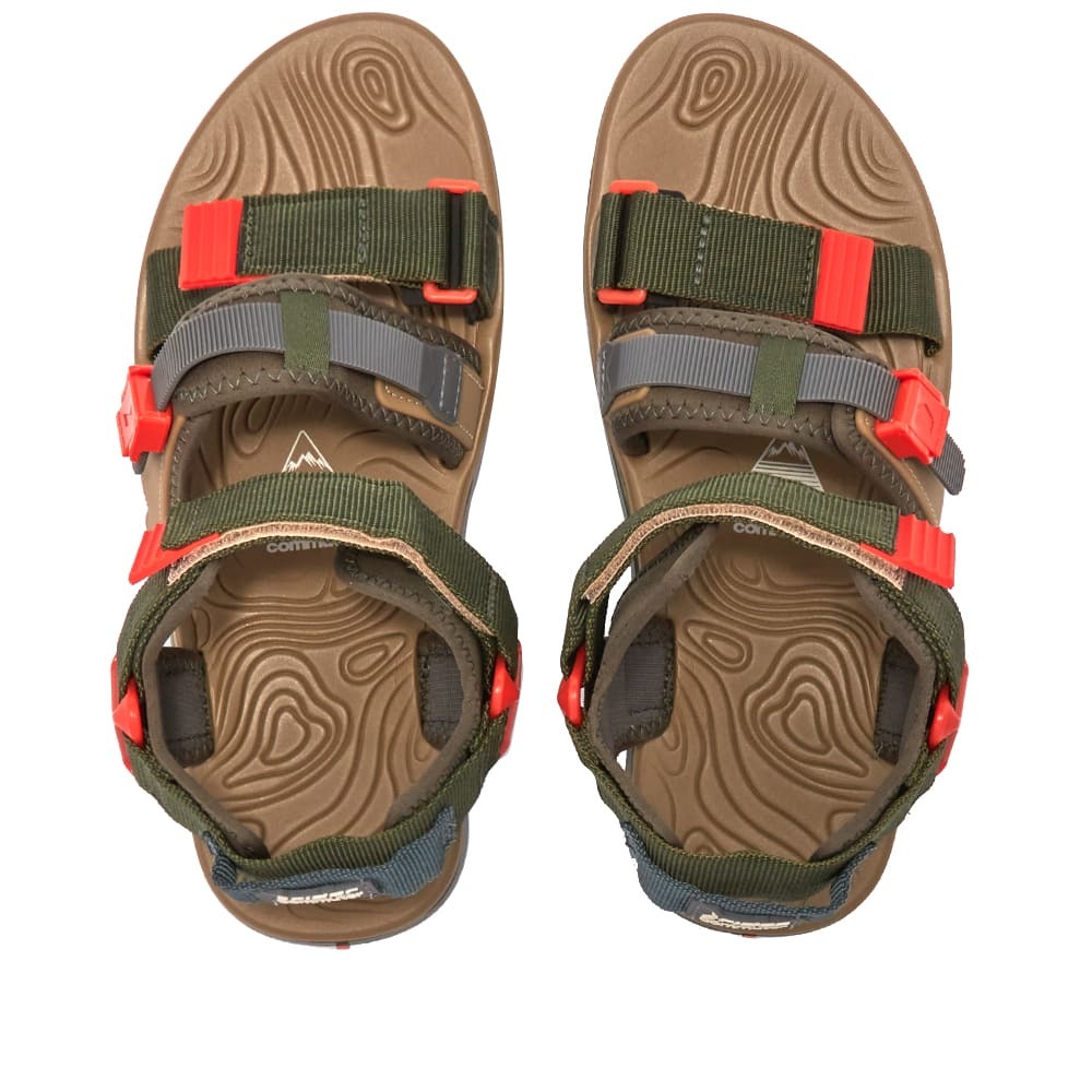 Rider Men's Rx Commuter Sandal in Khaki Contrast Rider