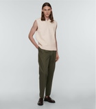 Nanushka - Gillan cotton and linen V-neck vest