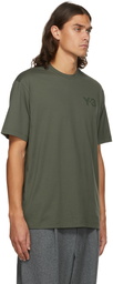 Y-3 Green Classic Logo T-Shirt