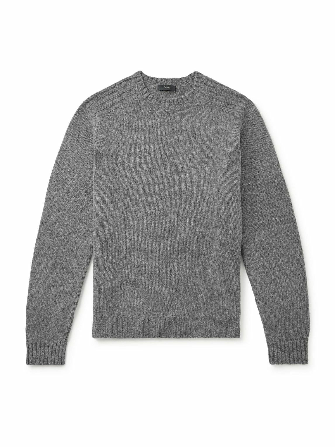 Herno - Wool Sweater - Gray