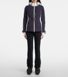 Bogner Kira belted hooded down ski jacket