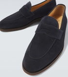 Brunello Cucinelli Suede penny loafers