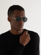 Dior Eyewear - CD Link A1U Round-Frame Silver-Tone Sunglasses