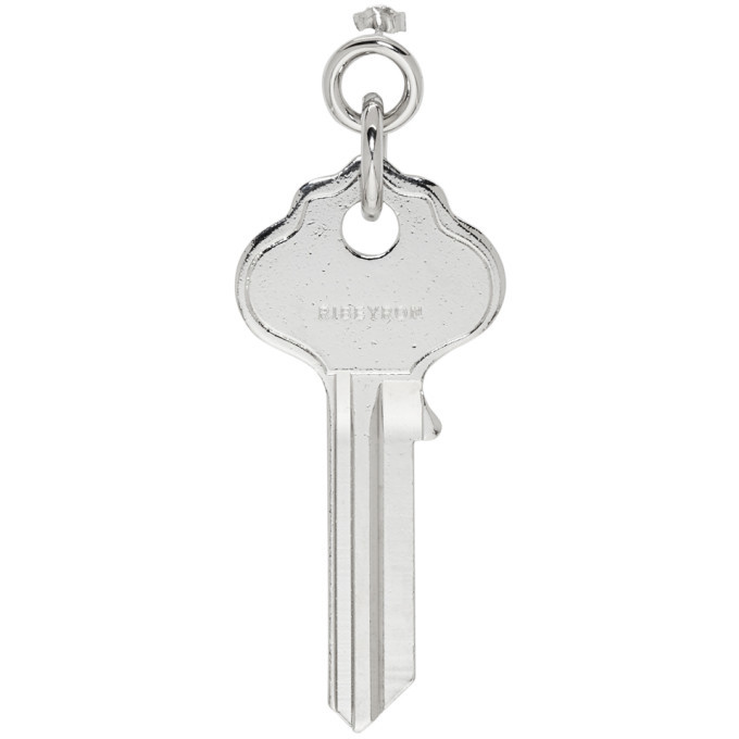 Photo: Ribeyron SSENSE Exclusive Silver Single Key Earring