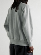 UNDERCOVER - Logo-Appliquéd Cotton-Jersey Sweatshirt - Gray