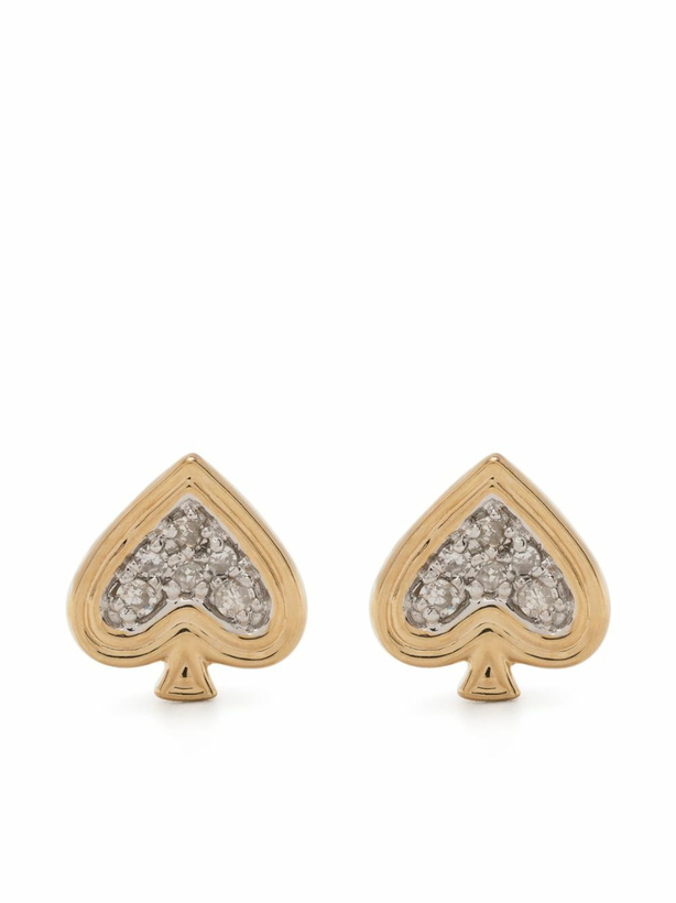 Photo: Adina Reyter 14K Yellow Gold Make Your Move Diamond Stud Earrings