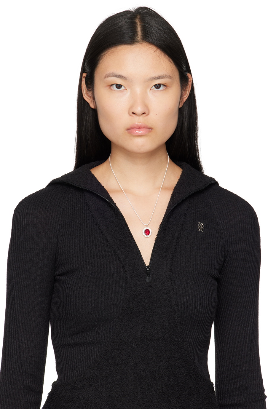 Bleue Burnham Silver Bound Willow Pendant Necklace