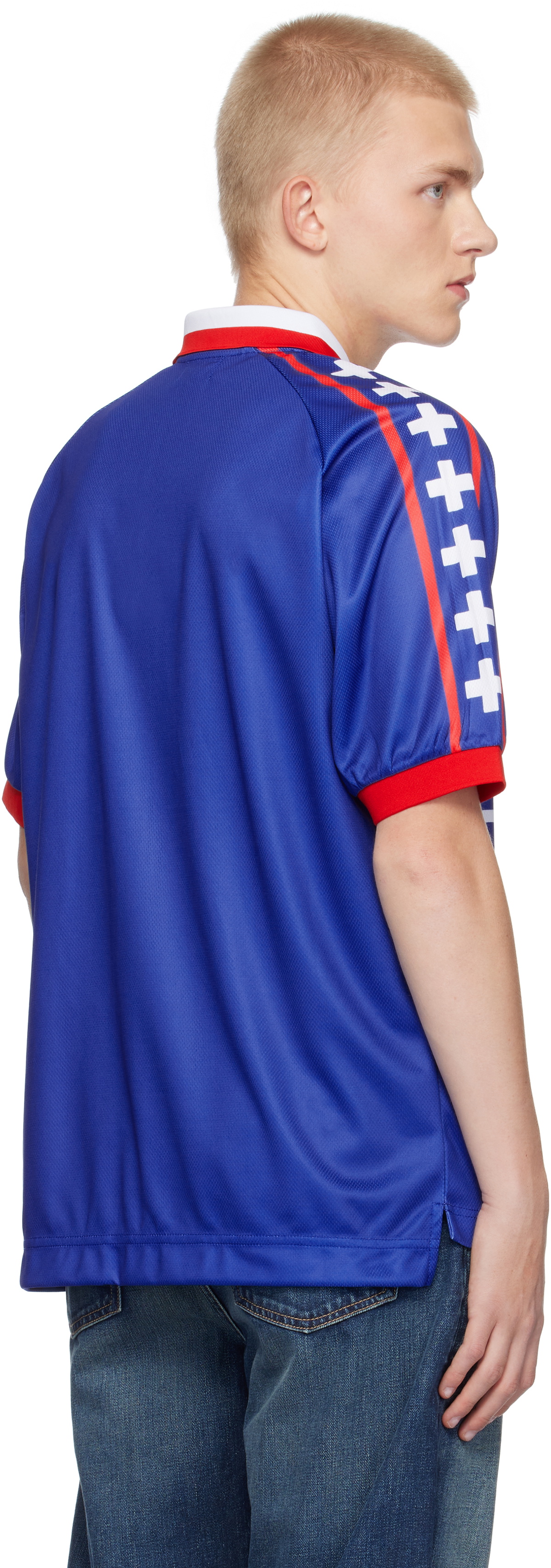PLACES+FACES Blue 'P+F' Kit Polo