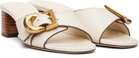 Marc Jacobs Off-White 'The Doll' Heeled Sandals
