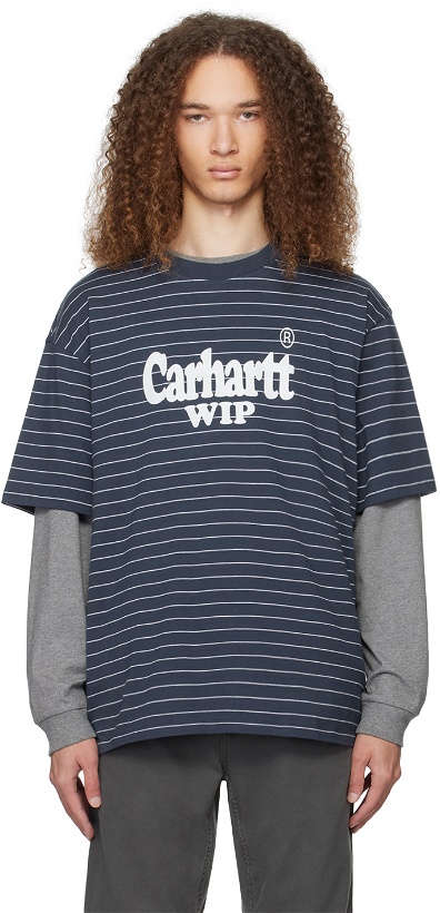 Photo: Carhartt Work In Progress Blue Orlean Spree T-Shirt