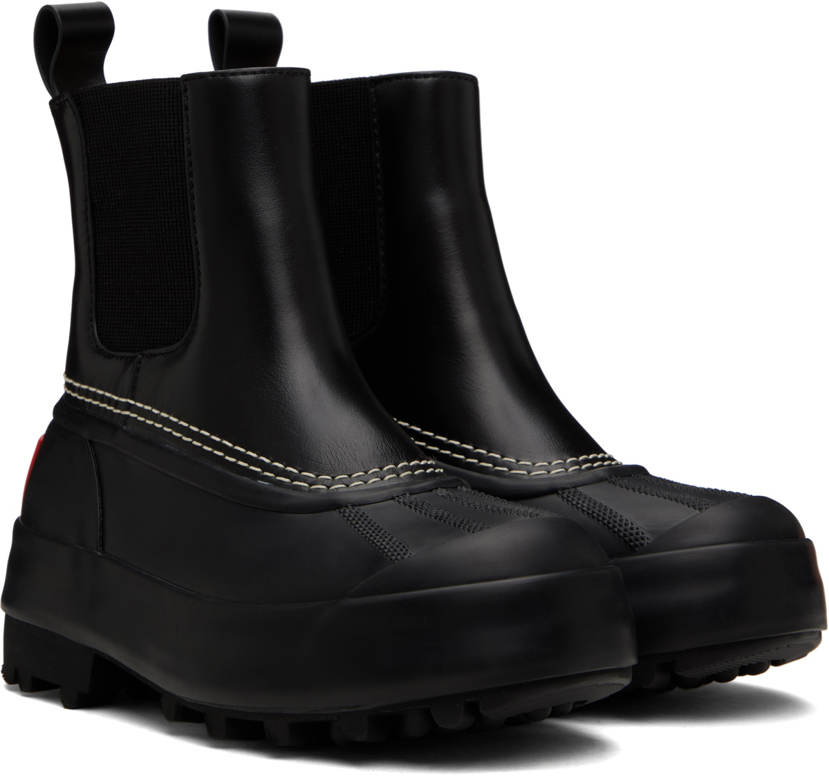Proenza Schouler Black SOREL Edition Caribou Chelsea Boots