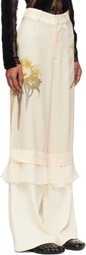Collina Strada Beige Geranium Trousers