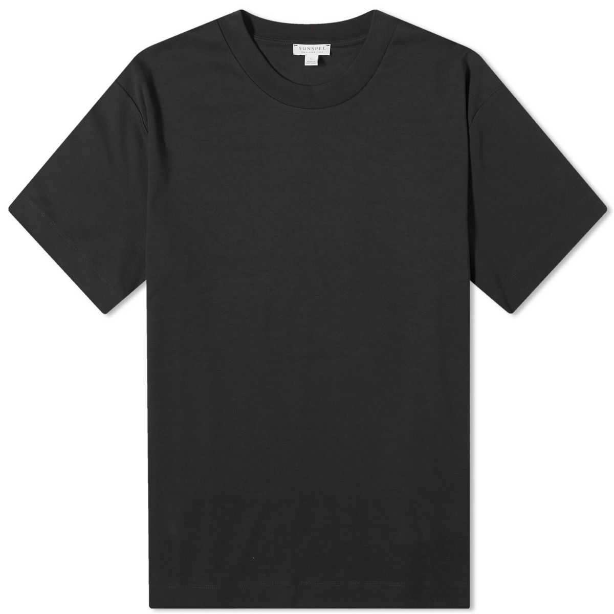 Photo: Sunspel Men's Heavy Weight T-Shirt in Black