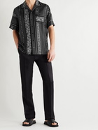 DOLCE & GABBANA - Camp-Collar Printed Silk-Twill Shirt - Multi