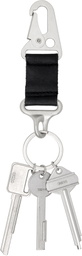 C2H4 Silver & Black Kazimir Keychain