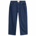 Folk Men's Barrel Leg Pant in Slub Denim