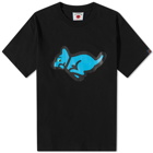 ICECREAM Men's Running Puppy T-Shirt in Black