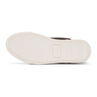 D by D Black Double Lace High-Top Sneakers