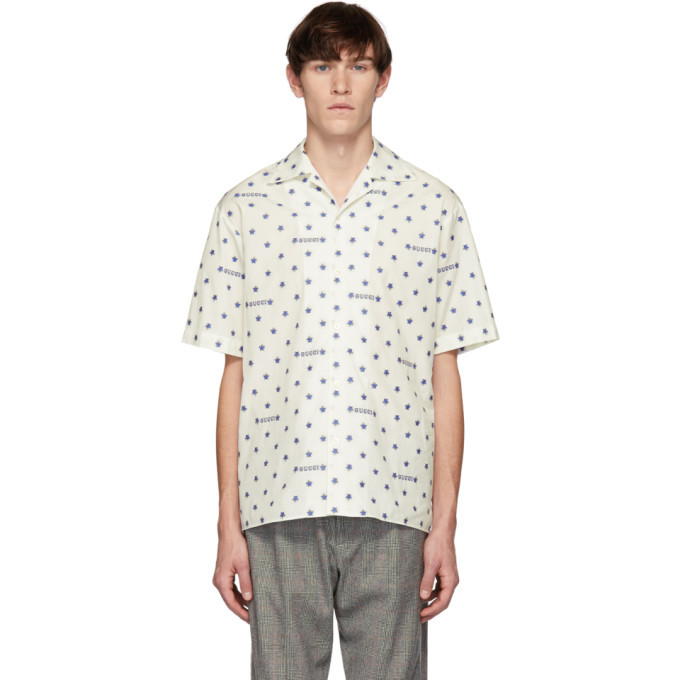 Photo: Gucci White Stars Shirt