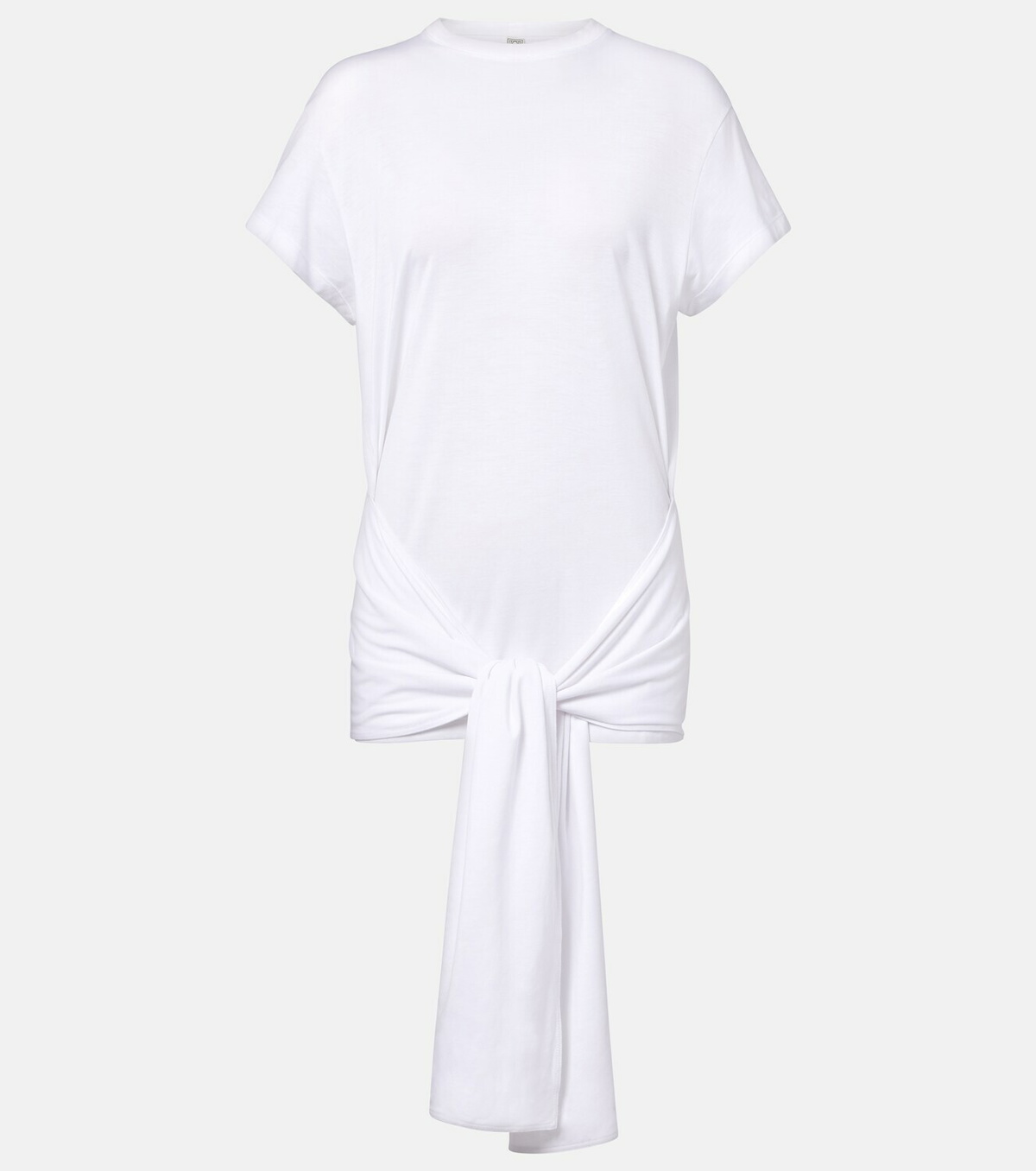 Toteme Tie-waist jersey top