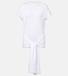 Toteme Tie-waist jersey top