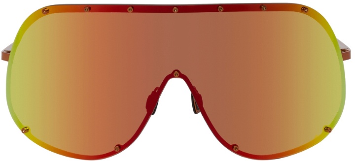 Photo: Rick Owens Orange Mask Sunglasses