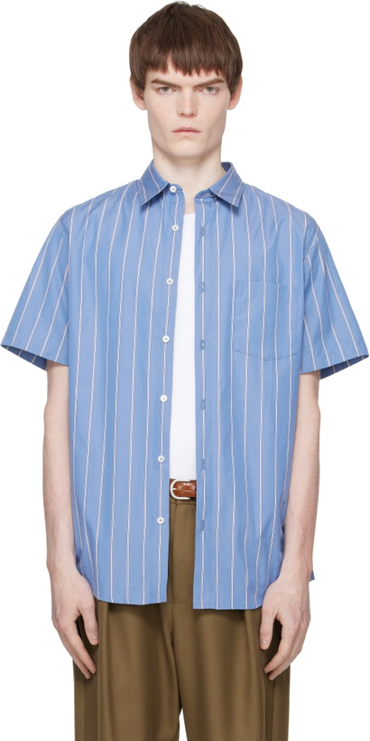 Photo: A.P.C. Blue Bart Shirt