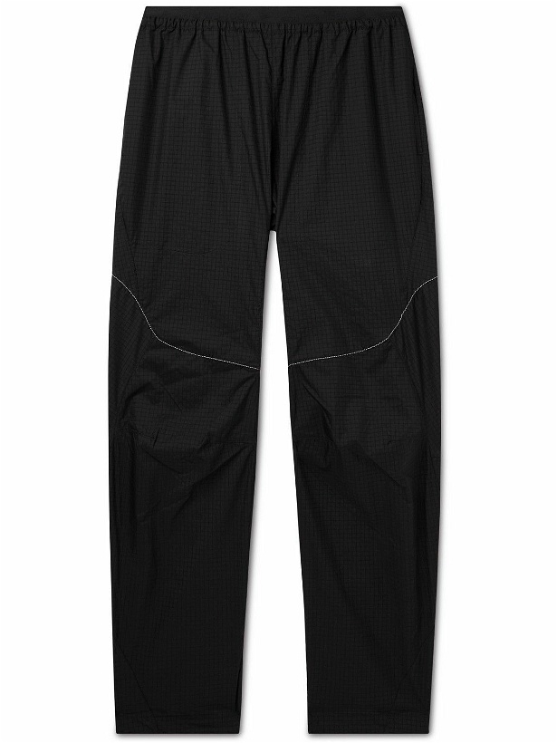 Photo: And Wander - Straight-Leg Panelled Ripstop Trousers - Black