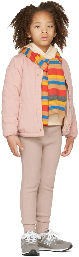 Photo: Kodomo BEAMS Kids Pink Rib Leggings