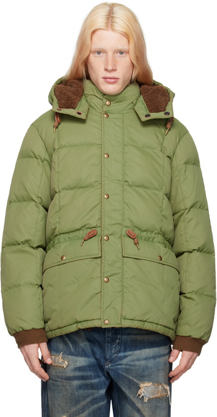 Photo: RRL Green Quilted Jacket