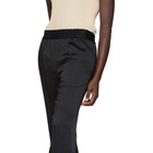 Haider Ackermann Black Shiny Trousers