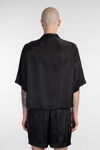 Sapio N 38 Shirt In Black Triacetate