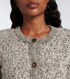 Veronica Beard Rexton knitted cotton-blend cardigan