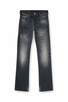 Diesel Bootcut Jeans Low Waist 2007 Zatiny, Black/Dark grey, Button fly