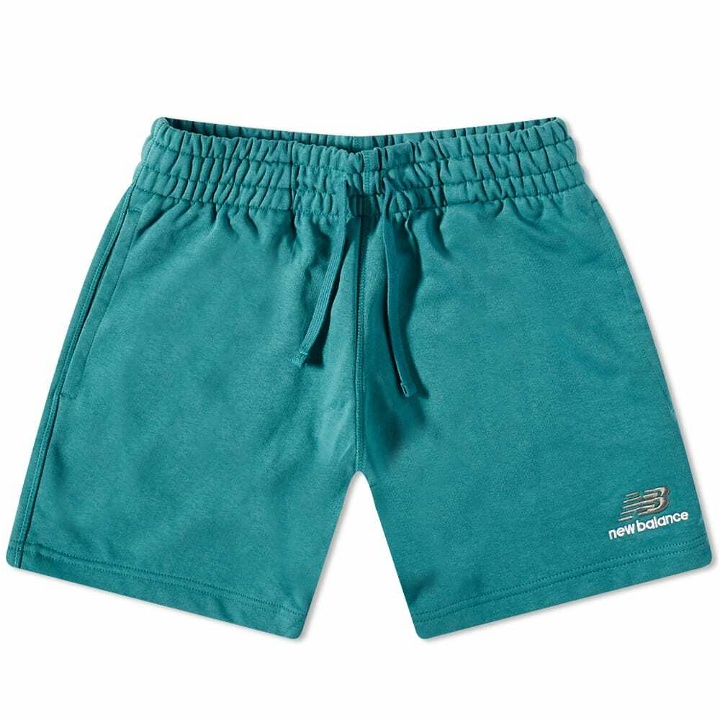 Photo: New Balance Men's Uni-ssentials French Terry Short in Vintage Teal