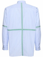 COMME DES GARÇONS SHIRT - Striped Cotton Poplin Shirt