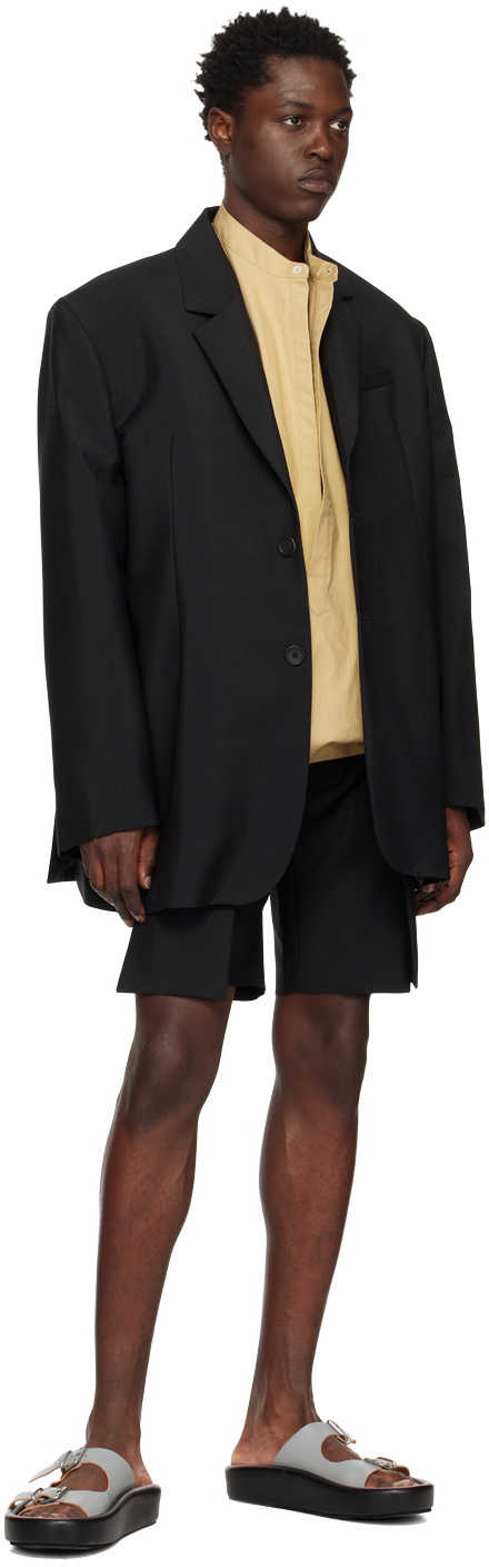 T/SEHNE SSENSE Exclusive Black Shorts