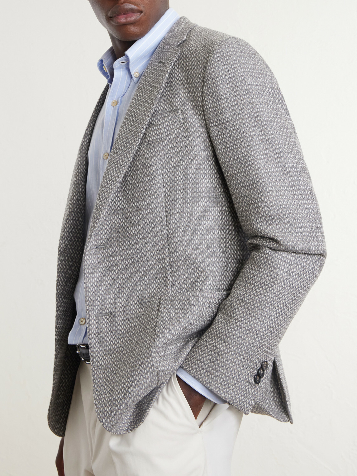Slowear - Wool and Cashmere-Blend Blazer - Gray