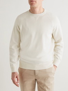 Brunello Cucinelli - Virgin Wool, Cashmere and Silk-Blend Sweater - Neutrals