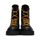 Off-White Black and Yellow Hiking Boots