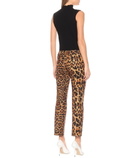 Paco Rabanne - Leopard-print wool pants