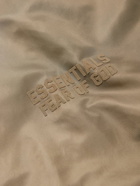 FEAR OF GOD ESSENTIALS - Logo-Flocked Nylon Shirt - Brown