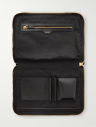 TOM FORD - Leather-Trimmed Shell Document Holder