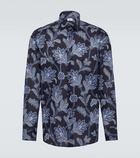 Etro Paisley cotton poplin shirt