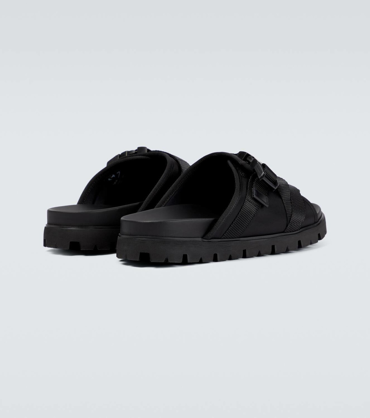 Prada Strapped nylon sandals