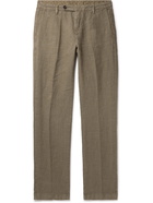 MASSIMO ALBA - Ionio 2 Linen Trousers - Green