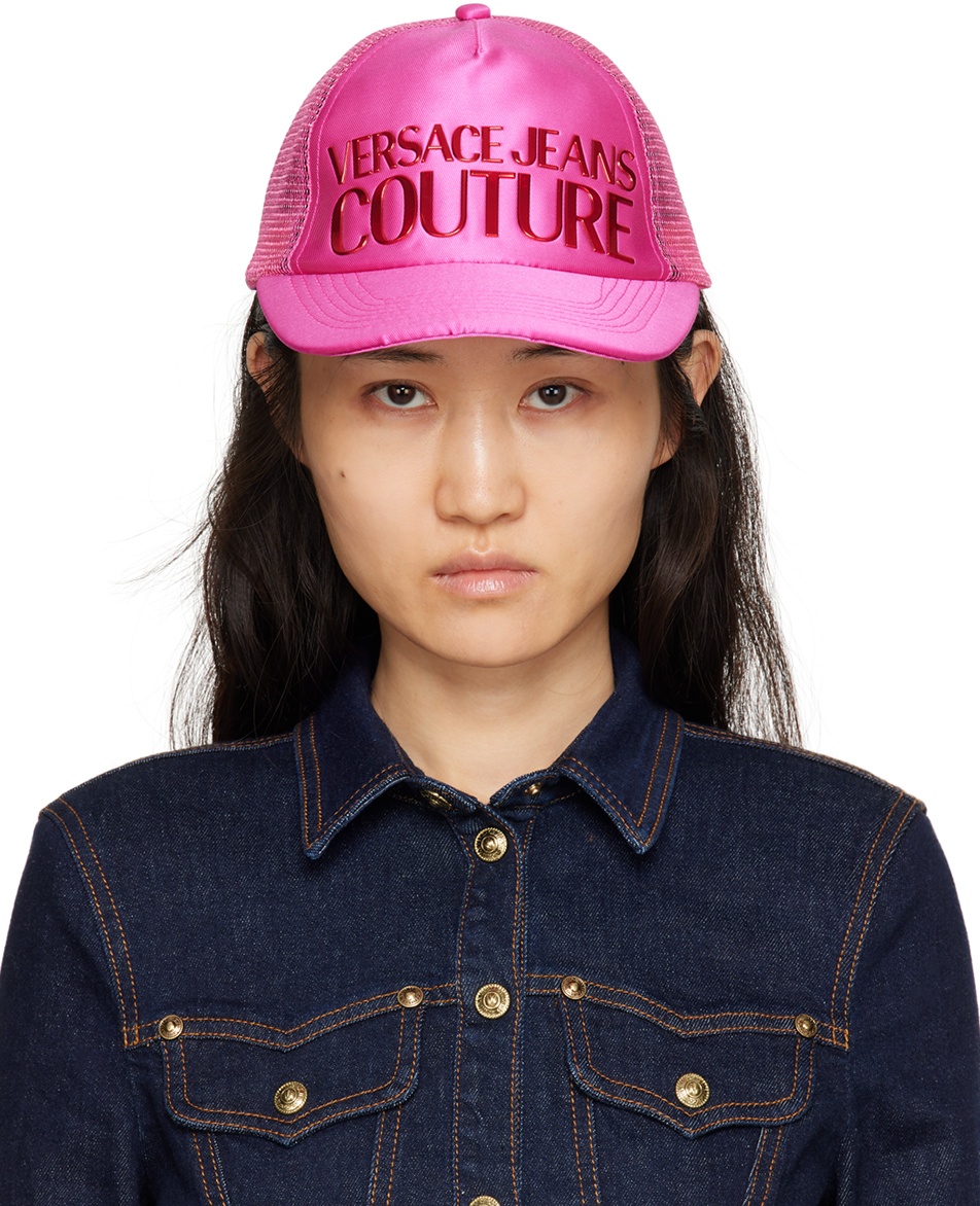 Photo: Versace Jeans Couture Pink Logo Cap