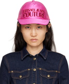 Versace Jeans Couture Pink Logo Cap