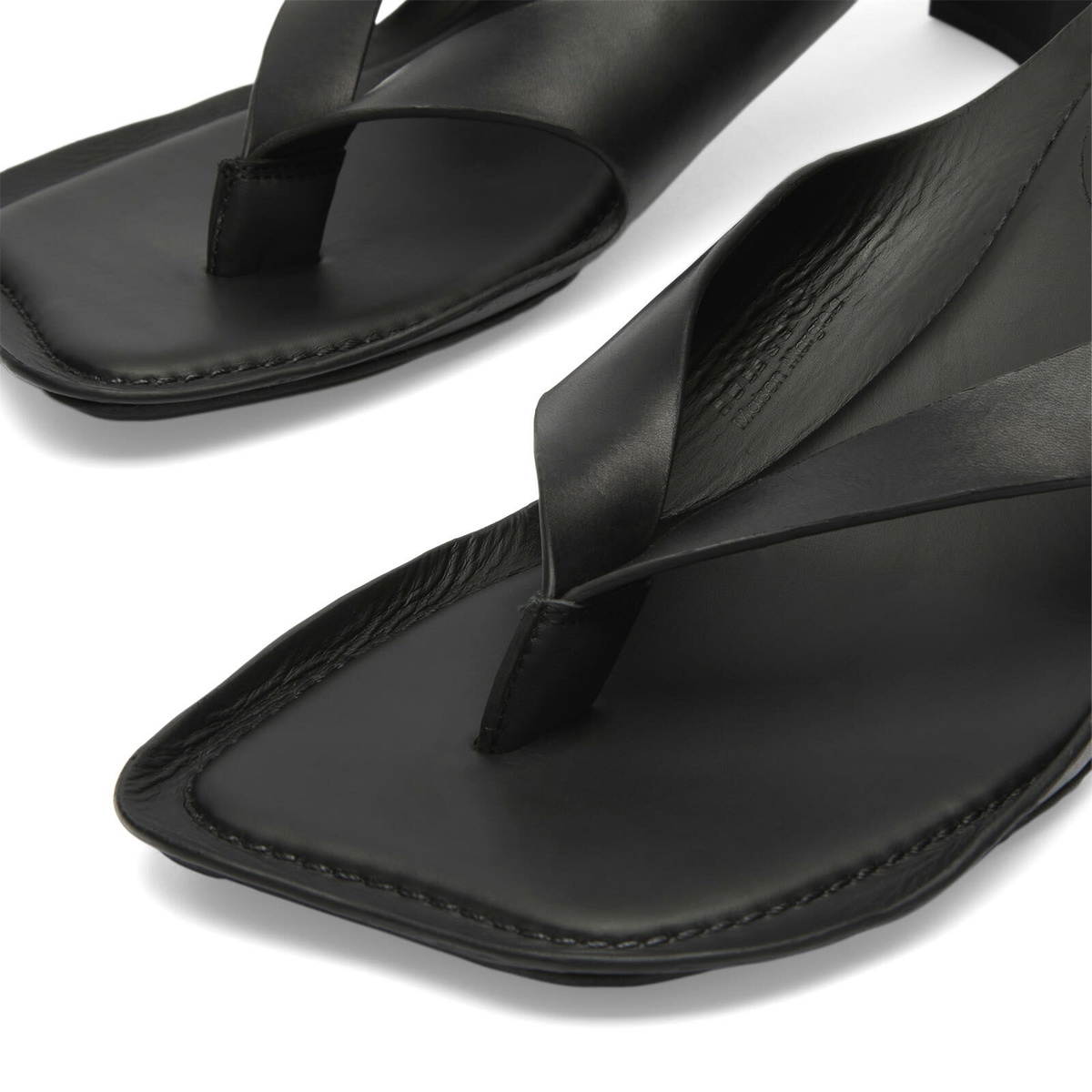 MM6 Maison Margiela Women's Heeled Sandals in Black