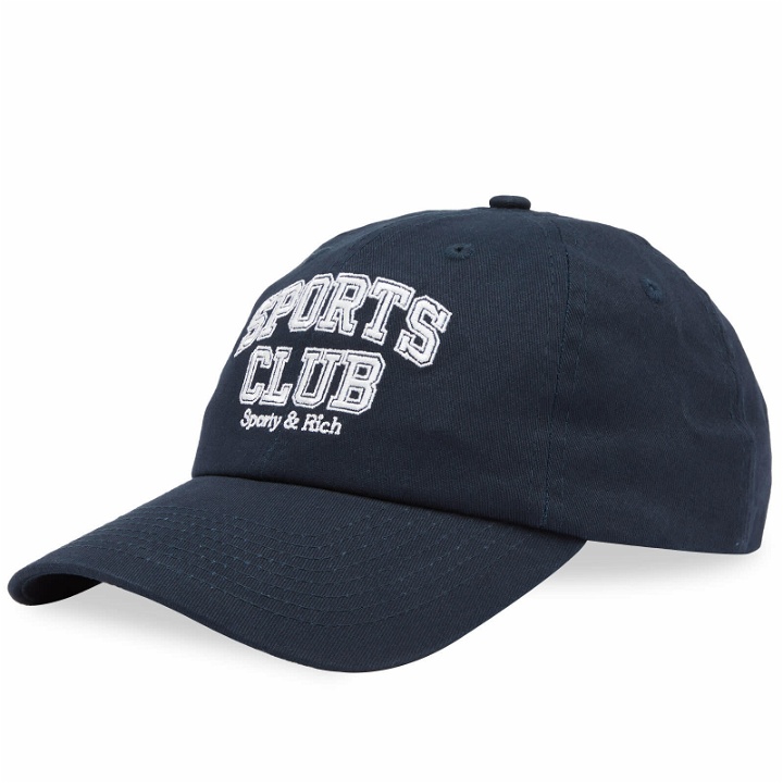 Photo: Sporty & Rich Varsity Cap - END. Exclusive in Navy/White